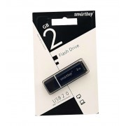 Флешка USB 2.0 Smartbuy 2GB (Черный) 
