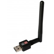 Беспроводной USB адаптер WiFi MRM W02-7601 (Черный) 