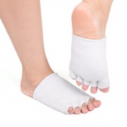 Гелевые увлажняющие носки Moisturize Gel Toes Socks (Белый)