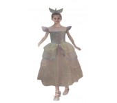 Карнавальный костюм Принцесса Единорог DXJ6075, размер S (Золотисто-бежевый)