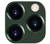 Защитное стекло TOTU для камеры iPhone 11 Pro / iPhone 11 Pro Max (Темно-зеленый)