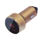 Автомобильное зарядное устройство Car Charger USB-А+Type-C, 3.1А (Золотистый)