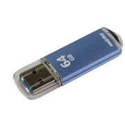 Флеш-накопитель USB 3.0 64GB Smart Buy V-Cut синий