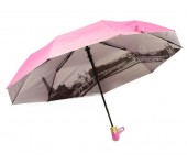 Зонт женский полуавтомат  168-3 (Розовый)