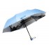 Зонт женский полуавтомат  168-12 (Темно-голубой)