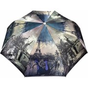 Зонт женский полуавтомат Diniya 968-4 (Серый)