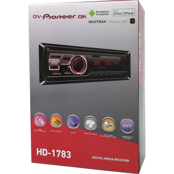 Dv pioneer магнитола. Pioneer 1783. Pioneer 1783bt. Автомагнитола Pioneer DV-213. Pioneer 1783 магнитола.