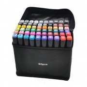Набор маркеров Touch 60 цветов (Черный)