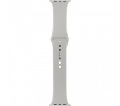 Ремешок InterStep SPORT для Apple Watch 38/40 мм (Светло-серый)