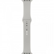 Ремешок InterStep SPORT для Apple Watch 38/40 мм (Светло-серый)