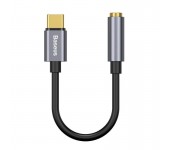 Переходник Baseus Type-C Male to 3.5mm Female Adapter L54 Deep CATL54-0G (Серый)