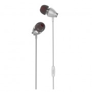 Проводные наушники Hoco M28 Ariose universal earphones with mic (Белый)