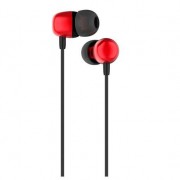 Проводные наушники Hoco M31 Delighted sound universal earphones with mic (Красный)