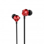 Проводные наушники Hoco M32 Contented wave universal earphones with microphone (Красный)
