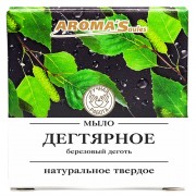 Мыло твердое натуральное Saules Sapnis Дегтярное (85 г)