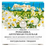 Мыло твердое натуральное Saules Sapnis Ромашка аптечная голубая (85 г)