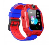 Умные детские часы с телефоном и GPS трекером Smart Watch Q19 (Красный)