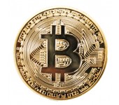 Сувенирная монета Bitcoin