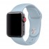 Силиконовый ремешок Sport для Apple Watch 38 40 мм (Васильковый)