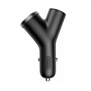 Автомобильное зарядное устройство Baseus Y-Type Dual USB CCALL-YX01 (Черный)