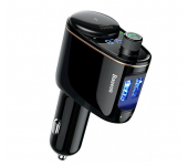 Автомобильное зарядное устройство Baseus Locomotive Bluetooth MP3 CCALL-RH01 (Черный)