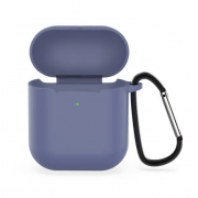 Чехол Airpods Silicon Case Protection (Грязно синий)