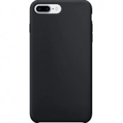 Чехол-накладка для Apple Silicone Case для iPhone 8 Plus iPhone 7 plus (черный)
