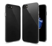 Силиконовый чехол задняя накладка на Apple iPhone 8 plus iPhone 7 Plus (Черный)