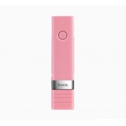 Монопод Hoco K4 Beauty wireless selfie stick (Розовый)