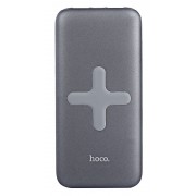 Внешний беспроводной аккумулятор HOCO B11-8000 Qi Wireless Portable Charger (Серый)