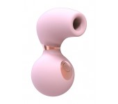 Розовый клиторальный вакуум-волновой массажер Irresistible Invincible, розовый