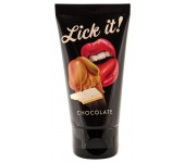 Съедобная смазка Lick It с ароматом белого шоколада - 50 мл.