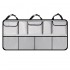 Подвесная сумка органайзер для хранения на спинке автомобильного сидения водонепроницаемая сумка в багажник автомобиля 52 х 108 см (Серый)