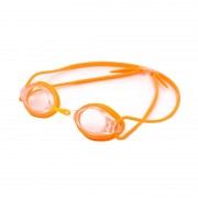 Тренировочные очки для плавания с защитой от запотевания Anti-Fog спортивные для подводного плавания (Оранжевые)