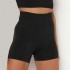 Бесшовные короткие спортивные шорты для фитнеса и йоги (Черный) размер L