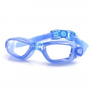 Очки для плавания с защитой от запотевания прозрачные водонепроницаемые с высокой четкостью для мужчин и женщин (Синие)