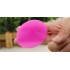 Щеточка спонж массажная силиконовая для умывания и очищения лица (Розовая)