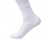 Носки женские хлопок Ланмень 35-40 размер - 1 пара (Белые) NO:2055