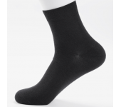 Носки мужские хлопок без шва Ланмень 41-47 размер - 1 пара (Черные) NO:8509.