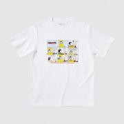 Футболка Uniqlo с принтом Peanuts размер XL (Белая)