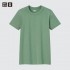 Женская футболка Master T Uniqlo с круглым вырезом и короткими рукавами (Зеленый) размер M