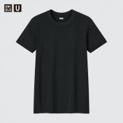 Футболка Master T Uniqlo с круглым вырезом и короткими рукавами (Черный) размер M