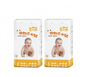 Одноразовые детские подгузники Трусики для девочек и мальчиков размер XL, (12-17 кг), 2 упаковки по 42 шт