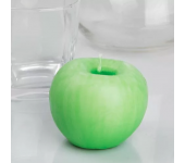 Декоративная свеча Зеленое яблоко с ароматом