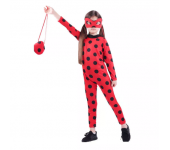 Карнавальный костюм Леди Баг с красной сумочкой размер M