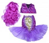 Карнавальный костюм Русалочки размер M (Фиолетовый)