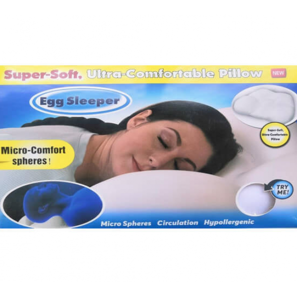 Анатомическая подушка для сна Egg Sleeper