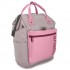Сумка-рюкзак Anello middle (Серый с розовым)