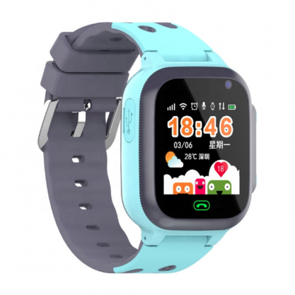 Умные детские часы Smart Watch E07 GPS (Синие)