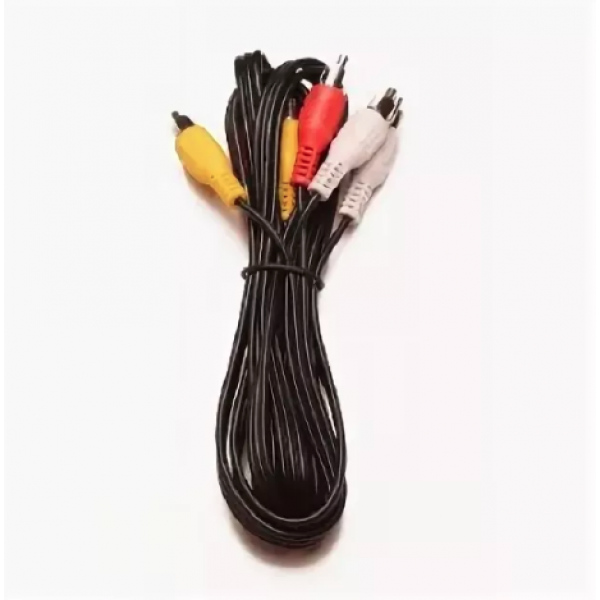 Шнур 3RCA-3RCA 1,5м SELENGA в индивидуальной упаковке